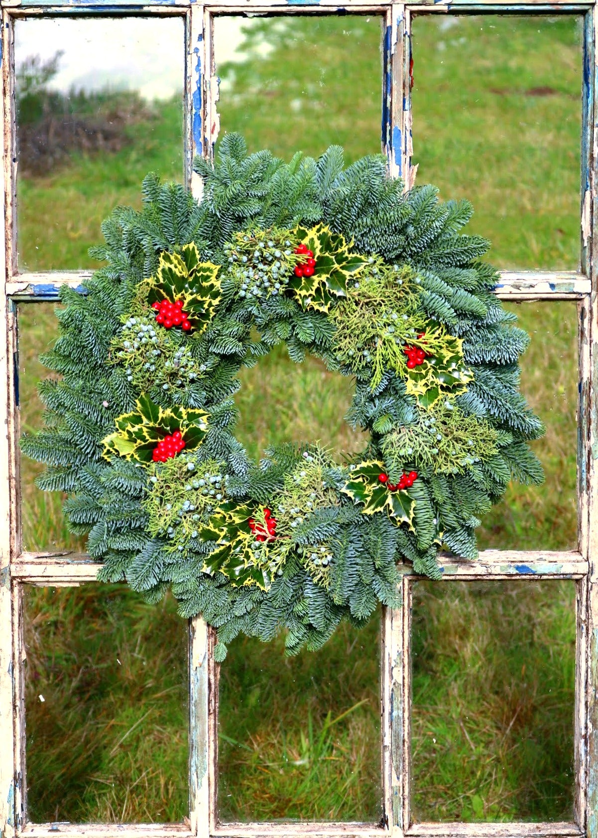 Holly & Juniper Noble Fir Wreath image 0